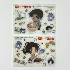 すき家 名探偵コナン クリアカード 平次、和葉