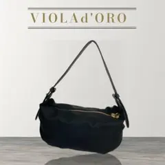 美品　ヴィオラドーロ　ワンショルダー　ショルダーバッグ　レザー　異素材　y2k
