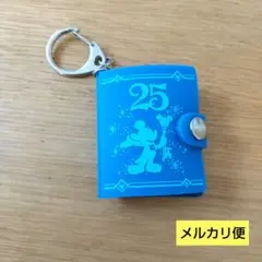 ジャンク ディズニーランド 25周年 スーベニアメダルケース キーホルダー