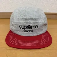 ほぼ未使用 Supreme Fleece Camp Cap レッド 11ssのサムネイル