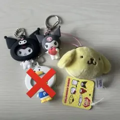 サンリオ シークレットフォトバッジ付きマスコット キーホルダー