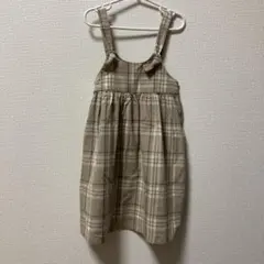 tete a tete チェック柄ワンピース 100のサムネイル