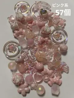 【くまちゃ様専用】♡DIY♡ピンク×ホワイト系♡ビーズまとめ♡