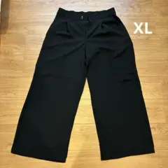 ドレープワイドパンツ gu