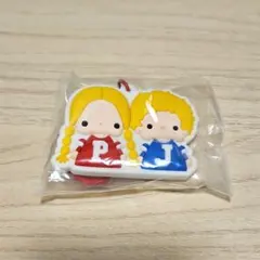 Sanrio Patty & Jimmy ラバーミラーキーホルダーのサムネイル