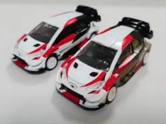 トミカプレミアム トヨタ ヤリスWRC 通常&株主優待限定品 2台セット