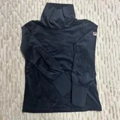 FILA ハイネック長袖ウェア VL2729 ブラックLサイズ