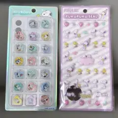 正規品PEANUTS スヌーピー ぷくぷくシール　おはじきシールセット