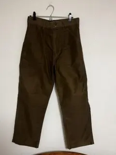 ブラウン ワークパンツ
