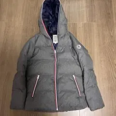 B:MING ダウンコート グレー フード付き