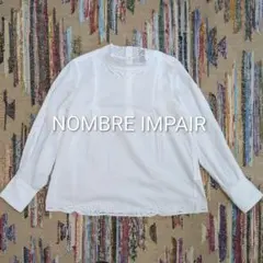 NOMBRE IMPAIR　インドネシア　カットワーク　ブラウス　ホワイトのサムネイル