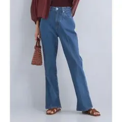 green label relaxing レディ デニムパンツ【SHORT36】