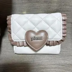 piumチャームリボンウォレット 財布 - メルカリ
