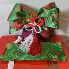 美品 七五三 飾り帯 5歳用