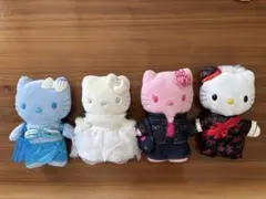 【まとめ売り】ハローキティ｜ぬいぐるみ｜4体セット