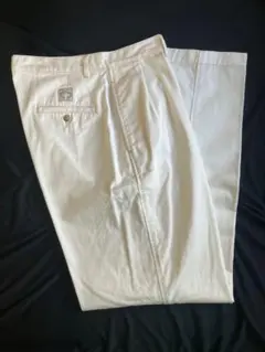 初期タグ】Ralph Lauren ポロチノ 2タック チノパン W40 - メルカリ