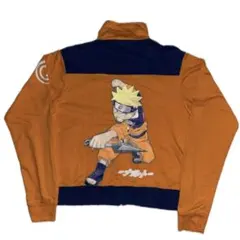 【アニメ】00s NARUTO うずまきナルト トラックジャケット アルミジップ