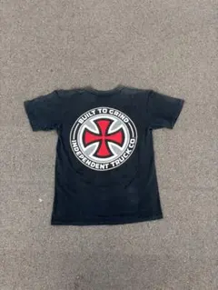 幻級80s independent USA製tシャツ　シングルステッチ鬼フェード