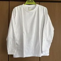長袖カットソー ホワイト M