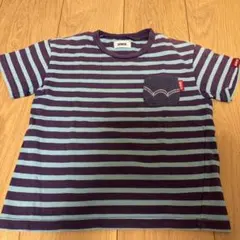 EDWIN ストライプTシャツ(110cm)