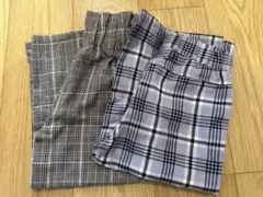 女の子　冬服　ワイドパンツ　120㎝