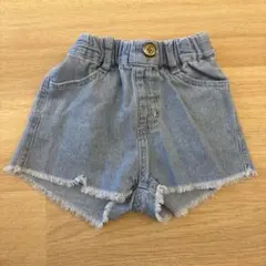 【美品】branshes デニムショートパンツ 100cm