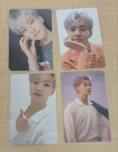 ❶ SEVENTEEN ホシ 舞い落ちる花びら トレカ HMV 4枚 まとめ売り