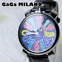 GaGa MILANO マヌアーレ40 ブラックのサムネイル