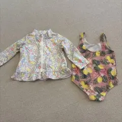 H&M水着 西松屋 ラッシュガード セット 80cm