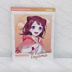 バンドリ! 中国限定イベントグッズ 戸山香澄 缶バッジ 特典カード