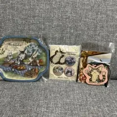 わちふぃーるど ダヤン ミニトレー バッチ チャーム
