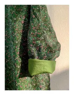 可愛い花柄♡オーバーサイズワンピース 春デート普段着に最適