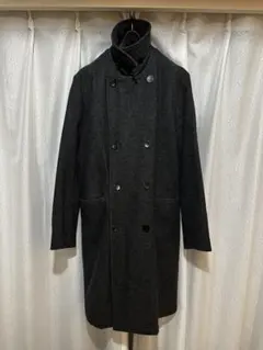 THE PARMANENT WEAR チェスターコート ダブル ダークグレー