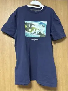 【BILLABONG】Tシャツ メンズ M ネイビー 半袖