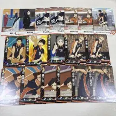 ハイキュー!! バボカ 烏野高校 N R 18枚セット