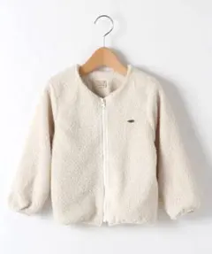 petitmain プティマイン　フルジップボアジャケット 90