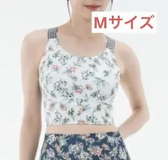 【WEB完売品】SUKALA 花柄 ヨガウェア オフホワイトMサイズ