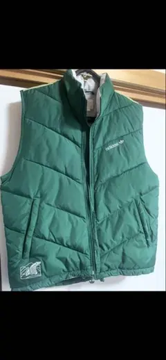 【新品】アディダス　adidas ベスト　防寒　フルジップ　グリーン　M 2026年最新】adidas カラー：グリーン系 メンズ ベストの人気アイテム