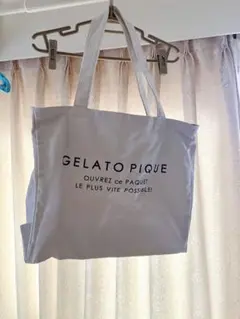 GELATO PIQUE 大容量トートバッグ　白