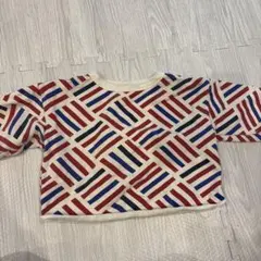 PETIT BATEAU ストライプ柄 長袖カットソー 4ans