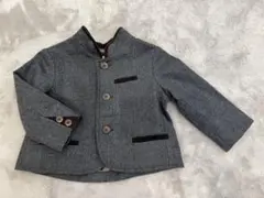 Bonpoint グレー ボタン付きジャケット サイズ2