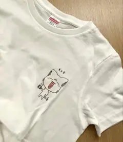 United Athle ネコ舌 Tシャツ ホワイト 半袖✴︎レディースMのサムネイル