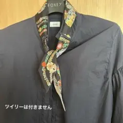 新品　cccmalie  シーマリー　カフス長袖シャツ　ツイリー付　ネイビー cccmalie シーマリー ネイビー 長袖シャツ - メルカリ