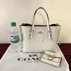 ほしみき様専用 COACH ショルダーバッグ ローグ31 2way 白 赤 - メルカリ