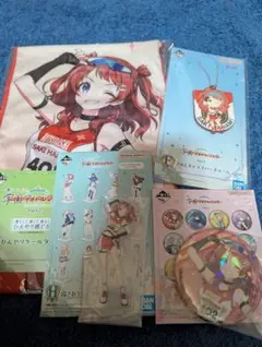 【学マス】 一番くじ 花海咲季 E〜H賞 アクスタ 缶バッジ等 4点セット