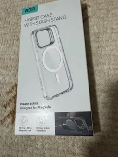ESR iPhone 15 Pro ケース 隠しスタンド付き ブラック 新品