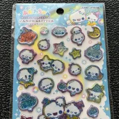 ぷくぷく　あわわちゃん　ぷっくりシール　立体シール　ボンボンドロップシール