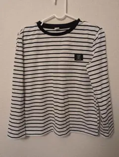 SHEIN キッズ 長袖カットソー ボーダー 11Y