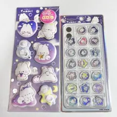 正規品＊ふぁみい もっちりシール　おはじきシール ２枚セット fuamii