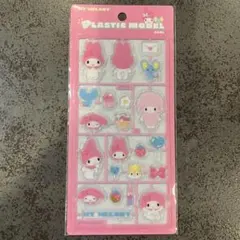 サンリオキャラクターズ プラスチックモデル風シール マイメロディ